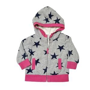 Hanna Andersson Sherpa Lined Hoodie 6-12m